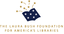 The Laura Bush Foundation for America's Libraries logo